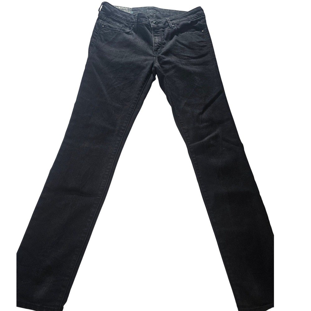 Loomstate Jeans Womens 29 Black Skinny Organic Cotton Sustainable Denim